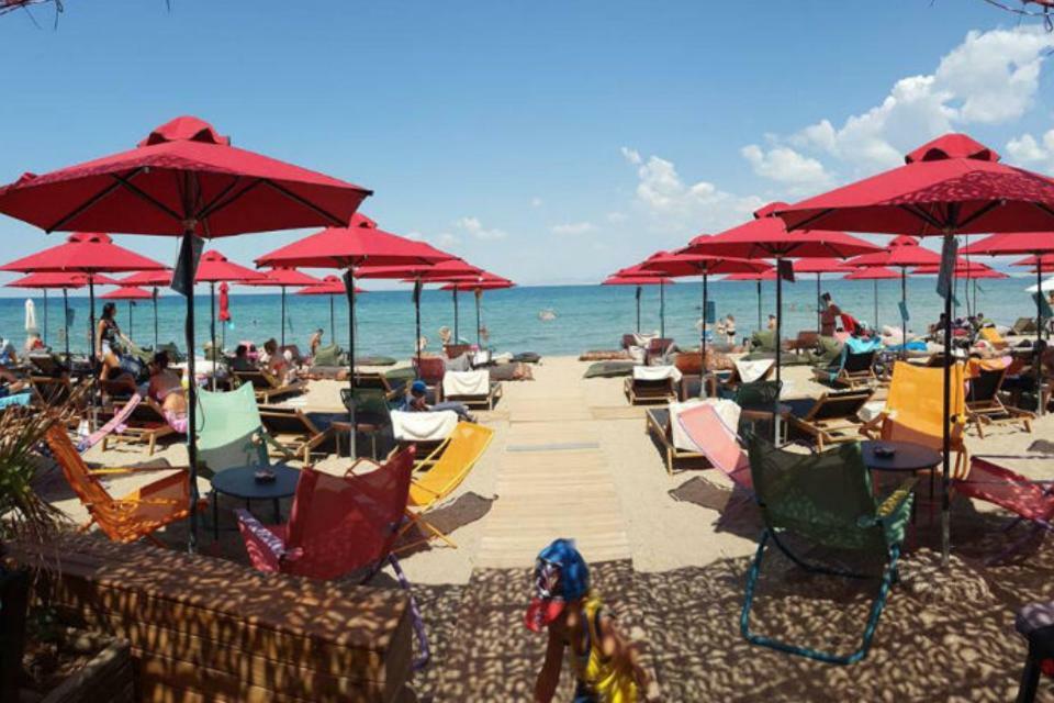 Apartment By The Beach With Amazing Sea View Peraía 外观 照片